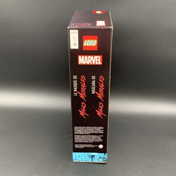 LEGO Marvel Miles Morales Mask 76329 Spider-Man Helmet 487 pcs New Sealed - Picture 3 of 7